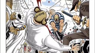Garp bị Mogan chém