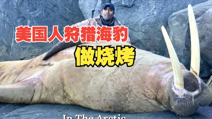 Người Mỹ thật tàn nhẫn, thẳng tay bắn chết hải tượng và hải cẩu để nướng thịt!
