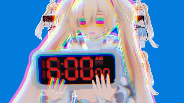 It's the cat's turn to wake you up~