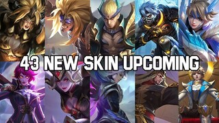 43 NEW SKIN UPCOMING MOBILE LEGENDS - Mobile Legends Bang Bang