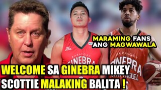 GINEBRA WELCOME MIKEY WILLIAMS | SCOTTIE THOMPSON MALAKING BALITA !