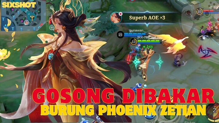 RASAKAN JADI GOSONG DIBAKAR SAMA ZETIAN !! - MLBB