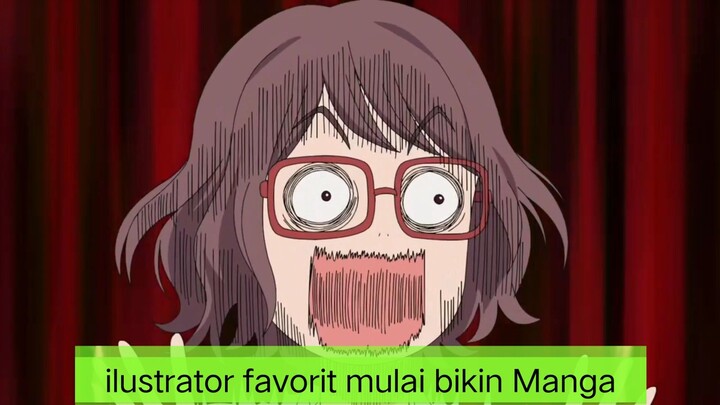 #KompetisiKreasiUnggahan3 , ketika ilustrator favorit mulai menggambar Manga