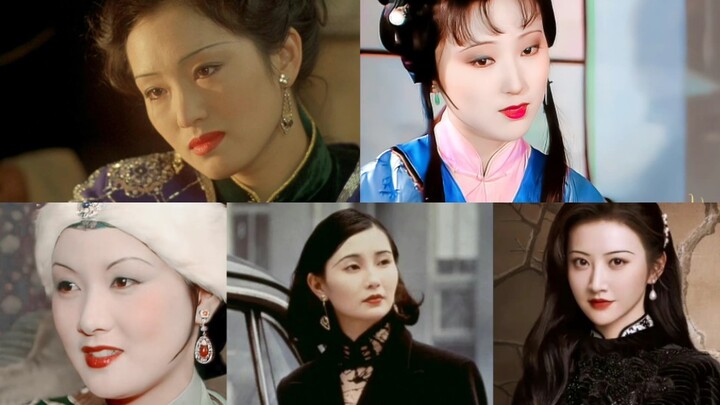 I feel like nowadays it's rare to see beautiful women who can pull off such thin eyebrows!