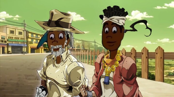 Stand users bravely fighting against magnetism