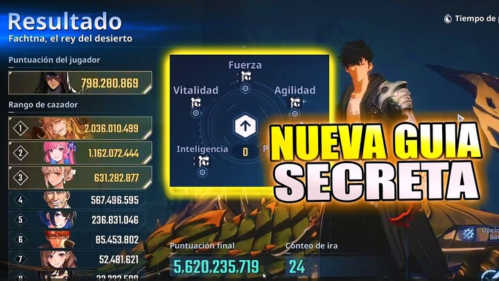 💥¡NUEVO JINWOO DPS DESTROZA EL GUILD BOSS YA!💥 Solo Leveling: Arise