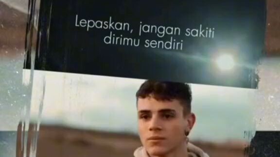 bukan mnyesali dia yg pergi, tp hnya saja q takut tlh menyakitinya