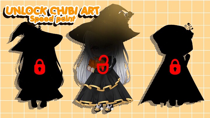 UNLOCK 1/3 | chibi art speed paint