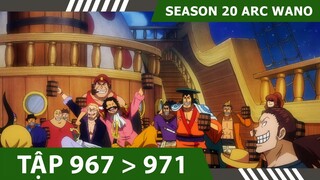 Review One Piece [#SS20] - P17 ARC WANO 💀 Tóm tắt Đảo Hải Tặc Tập 967,968,969,970,971