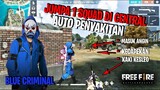 PAKAI BUNDLE CRIMINAL BLUE LANGSUNG SOLO VS SQUAD! FREE FIRE INDONESIA