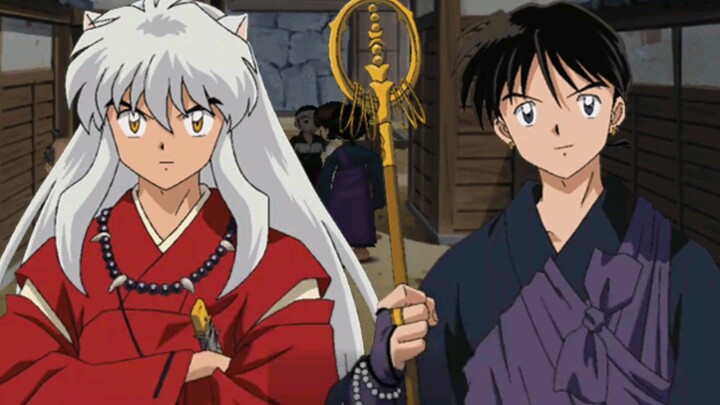 Inuyasha Secret of the Cursed Mask clip - Go in to the castle