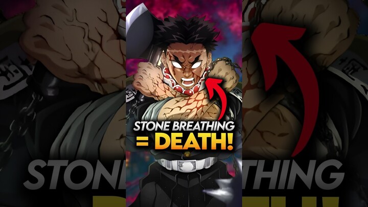 Why Stone Breathing users are so Rare? Demon Slayer Explained #demonslayer #shorts