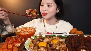 【Boki Chinese Subtitles】Bunfuji Pig Intestine Rice Bowl, Grilled Eel Rice Bowl, Croquettes Real Soun