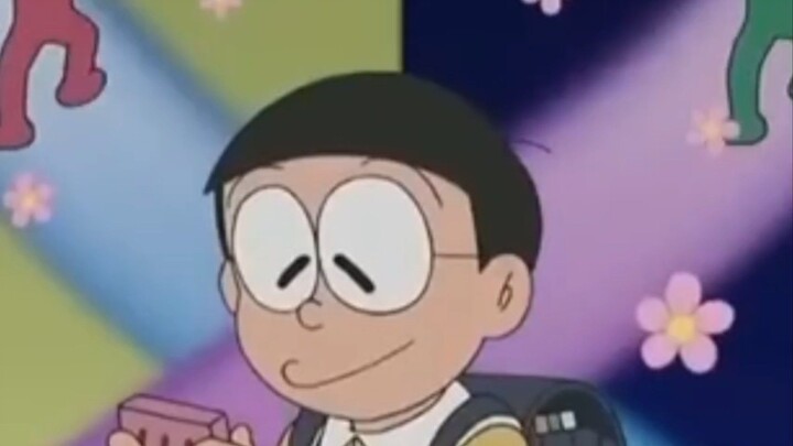 nobita senang sekali