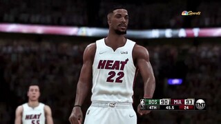 Final 3:55 WILD ENDING I Boston Celtics vs Miami Heat I Game 5 of NBA Playoffs NBA2K22