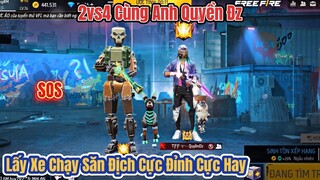 [Free Fire] WAG ĐKhang Cùng Anh QuyềnĐz Đi Dou Squad Khủng Bố Nát Hết Cả Map Cực Đỉnh !