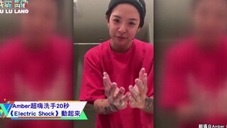 Amber danced f(x)'s classic hit choreography live and forgot all the details? Hahaha