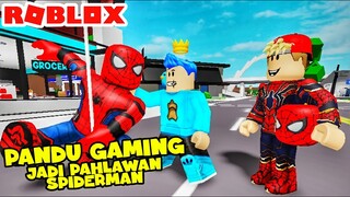 BANG BOYDAN PANDU GAMING DIGIGIT LABA LABA DAN MENJADI SPIDERMAN (BROOKHAVEN) ROBLOX INDONESIA