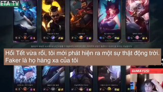 T1 Gumayusi phát hiện động trời  Faker là chú của mình Vietsub