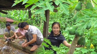 MÓN NGON NGÀY MƯA CỦA ANH EM TRAI BẢN CÙNG GÁI BẢN