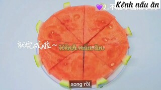Nghiền dưa hấu thì tui nghĩ bạn không lên bỏ qua các công thức này #videohaynhat