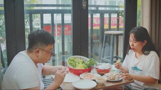 ĂN GỎI CUỐN TÔM THỊT MẬP Ú NU VỪA NGHE THANH TÂM CHỬI _ MỘT BỮA CƠM NHÀ
