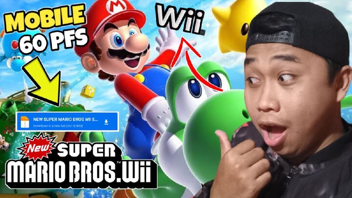 Download New Super Mario Bros. Wii for Android Mobile| Offline 60 Fps| Mediafire|Tagalog Tutorial