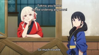 Lycoris Recoil Friends Are Thieves of Time episode 1