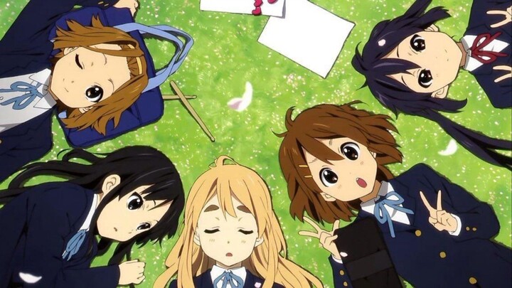 K-ON anime school [AMV] Die with smile