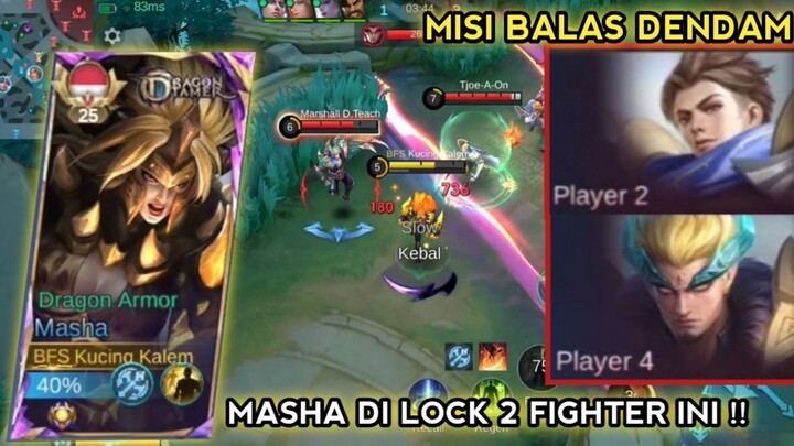 MASHA VS EVERYBODY !! HERO INI TERLALU OP !!