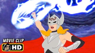 AVENGERS ASSEMBLED Clip - "Jane Becomes Thor" (2013) Marvel