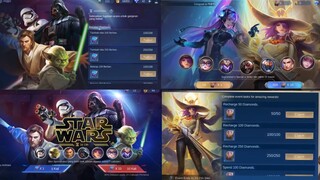 NEW! STARWARS X BOUNTY HUNTER! FREE SKIN MLBB - NEW EVENT MOBILE LEGENDS