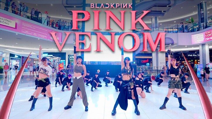 [KPOP IN PUBLIC- ONE-TAKE ] BLACKPINK - Pink Venom | 커버댄스 DANCE COVER | W-UNIT from Viet Nam