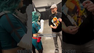 Meeting ALL MIGHT! - Chris Sabat! #myheroacademia #bnha #mha #bokunoheroacademia #anime #manga