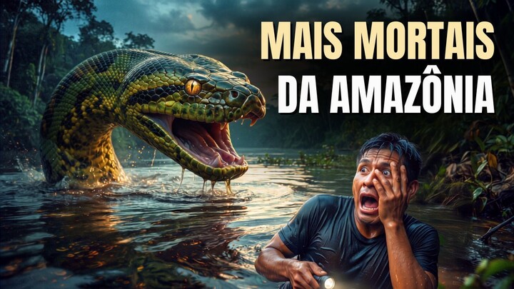 As 10 Criaturas Mais Mortais da Amazônia