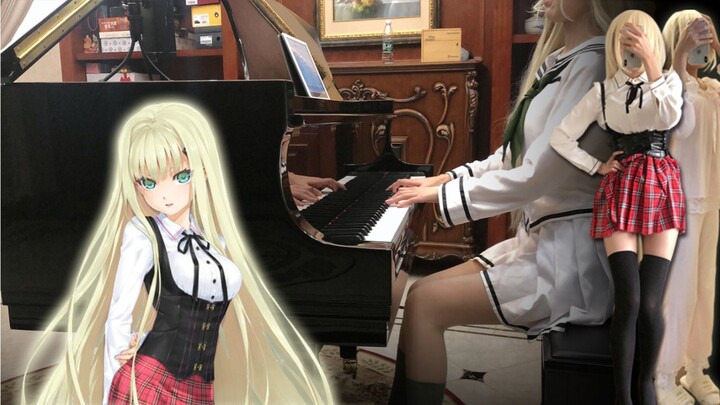 Use a grand piano [Restore the scene of Wanhua Mirror 4/BGM)]