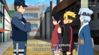 Sarada diajak jd polisi 🗿🚔