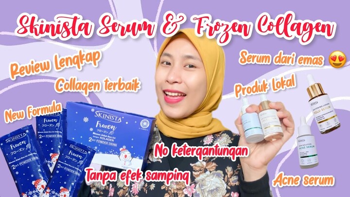 SKINISTA SERUM & COLLAGEN DRINK | Serum Mewah Dari Emas