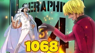 One Piece Chap 1068 Prediction - Sanji đối mặt Rob Lucci?