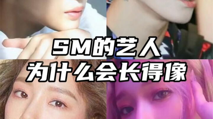 【整商】sm的艺人为什么会长得像