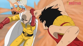 Saitama lost into the world of One Piece pirates