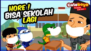 HORE SEKOLAH !! Sekolah Online Bikin Stres Pak Guru | Culoboyo Lucu - Kartun Lucu Cak Ikin Culoboyo