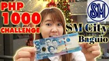 PHP 1000 challenge at Baguio mall