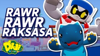 Rawr Rawr Raksasa | Didi & Friends Lagu Kanak-Kanak | Didi Lagu Baru