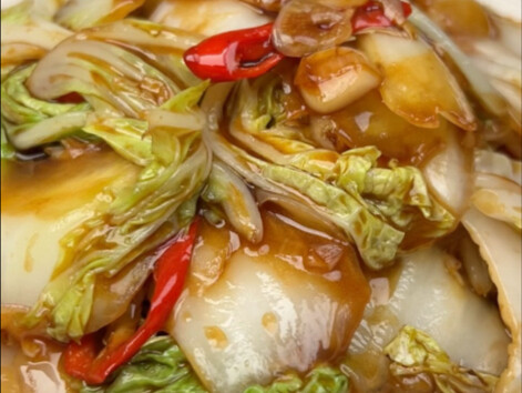 [Kubis Asam Manis dengan Perbandingan Bahan yang Tepat]