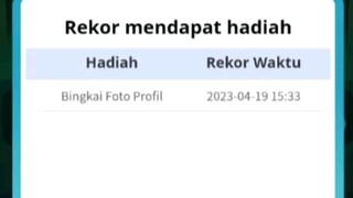 menang undian cug🤣🤣, dapet bingkai profil