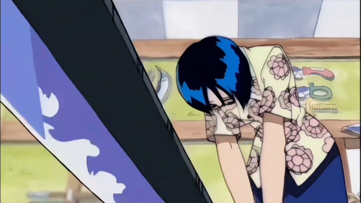 Roronoa Zoro’s iconic sword-buying scene.