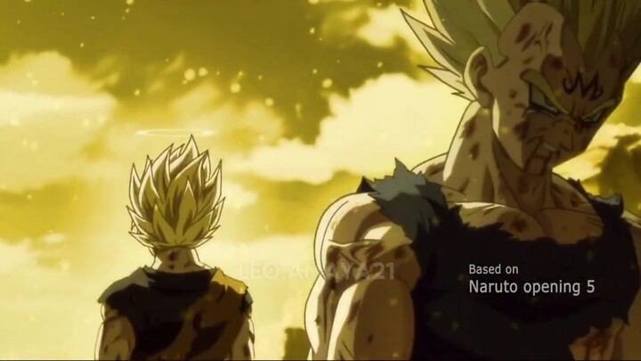 Opening Dragon Ball Z in the style of a Naruto OP?