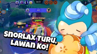 Snorlax Turu, Lawan K.O! - Pokemon Unite