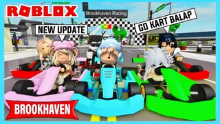 Aku Dan Adiku Balapan Go Kart Di Roblox Brookhaven Update Terbaru ft @Shasyaalala